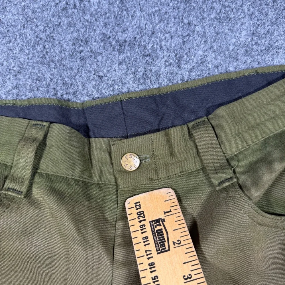 Vintage Wildland Firefighting Pants Men's 34x29 Aramid Green 1989 FSS - Picture 6 of 14
